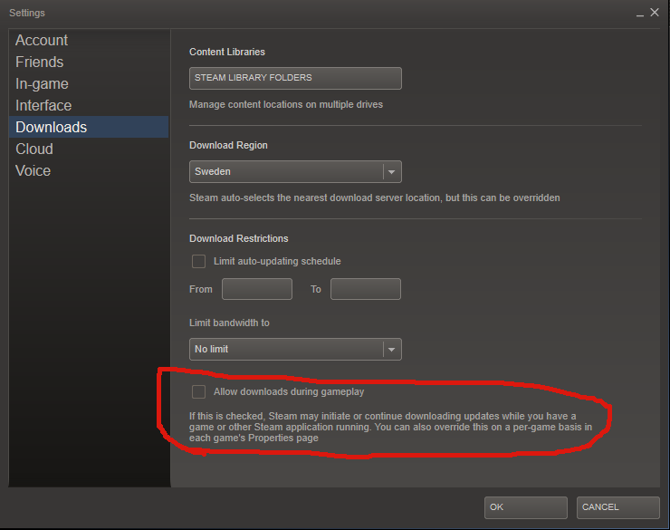 Can steam download while playing a game of thrones